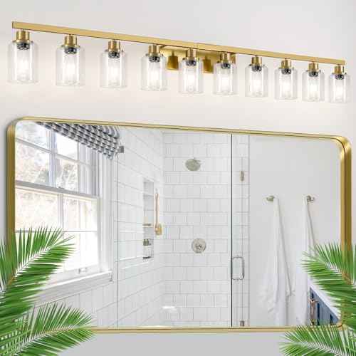 Gold Bathroom Vanity Light 10