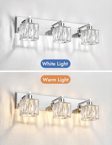 Chrome Bathroom Light Fixtures