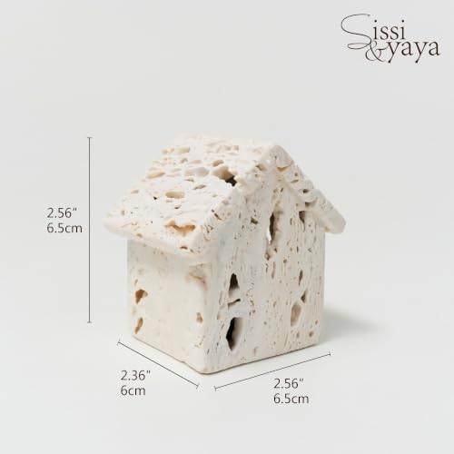 Mini House Shape Marble Table Lamp