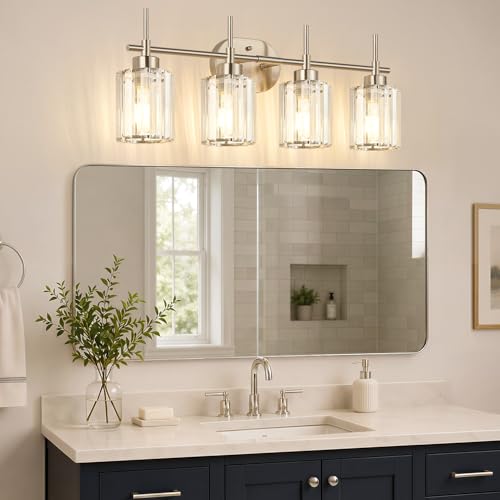 Modern Crystal Vanity Light Fixtures