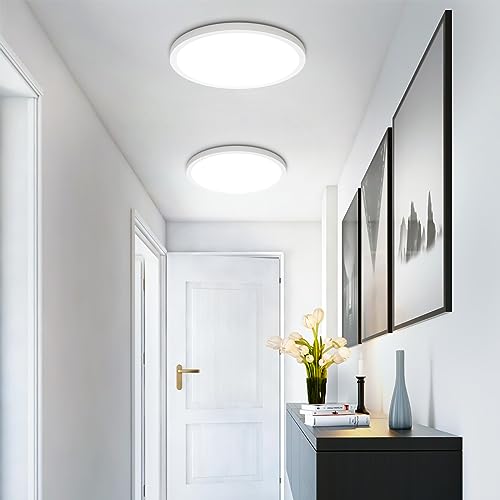6 Pack 12" LED Flush Mount Ceiling Light 5000K (6 Count)