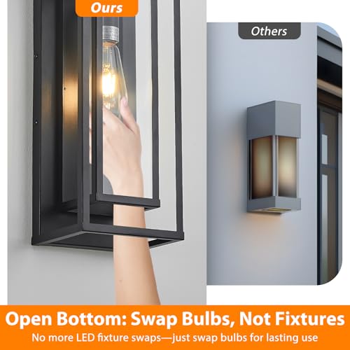 18In Outdoor Wall Lights (2 Count)