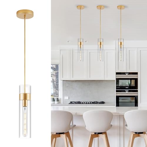 Gold Pendant Lights Kitchen Island