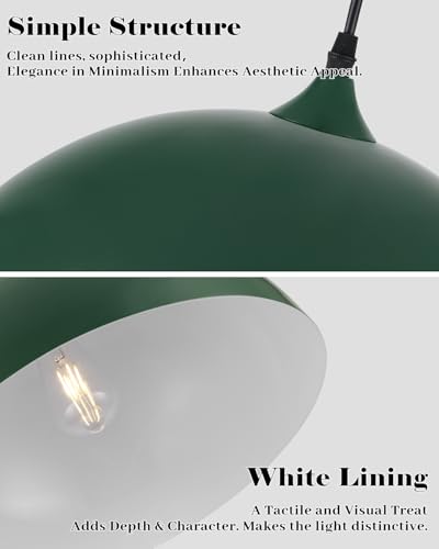 Green Pendant Lights Kitchen Island