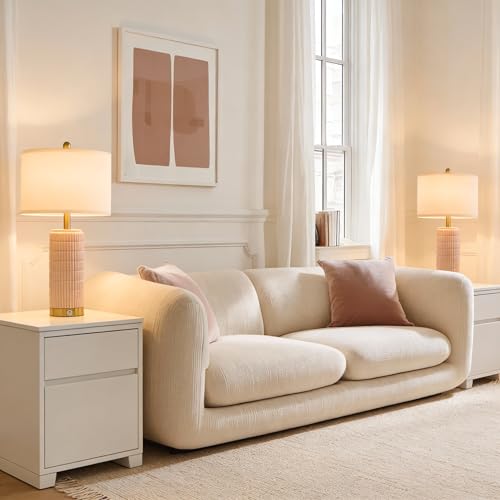 25'' Table Lamps Set of 2 for Bedroom with 3 (2 Count)
