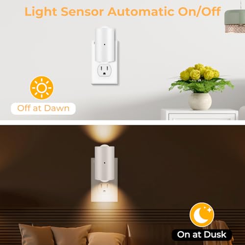 Night Lights Plug into Wall (4 Count)