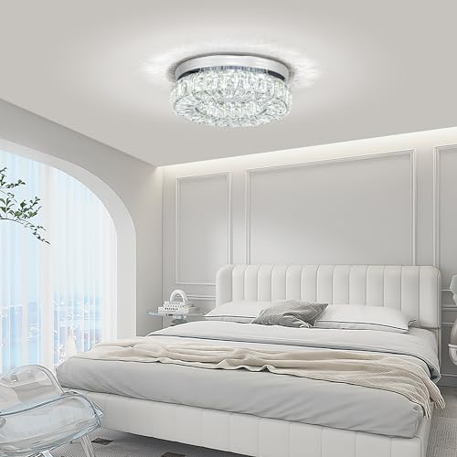 11.8” Crystal Ceiling Light Fixture