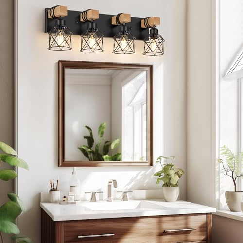 4 Light Bathroom Vanity Light Fixtures