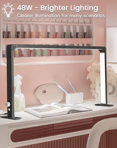 Foldable Half Moon Light for Nail Desk