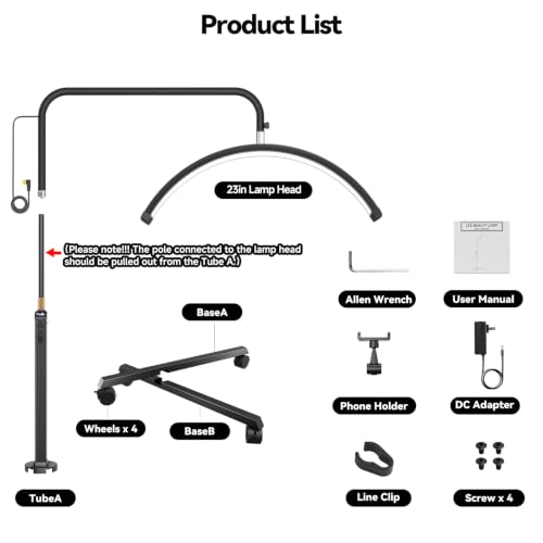 Lash Light with Wheels