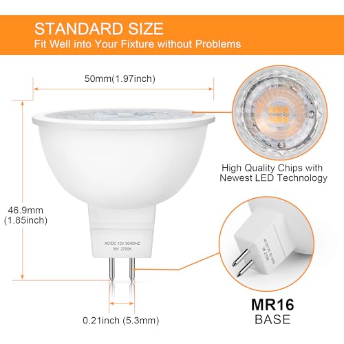 MR16 LED Bulbs 5W GU5.3 12V Spotlight Bulb