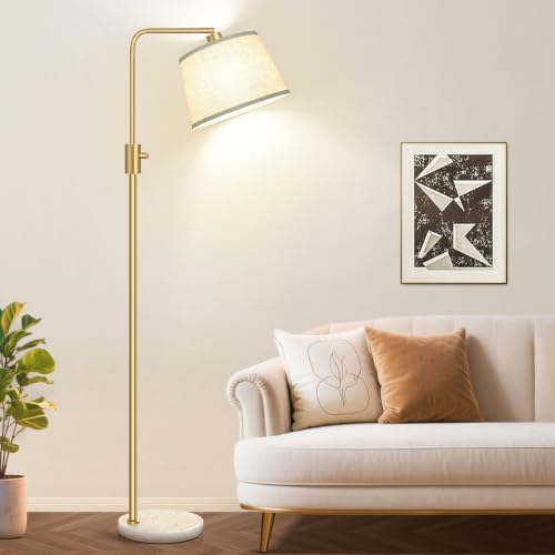 Dimmable Gold Floor Lamp