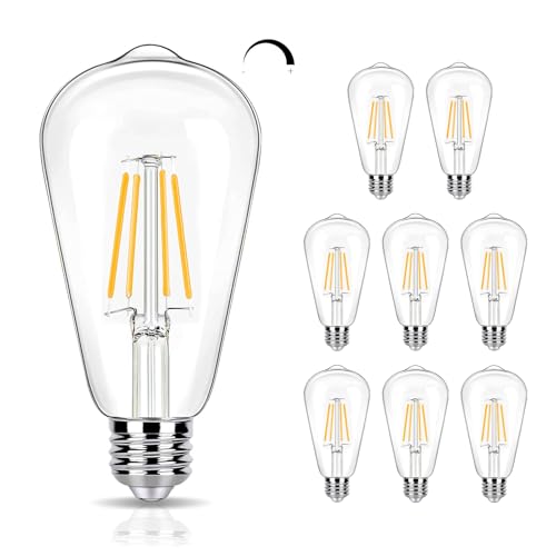 8 Pack Dimmable LED Light Bulbs 40W Equivalent (8 Count)