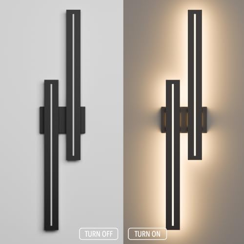 39 Inch Aluminum LED Outdoor Wall Lights 3000K