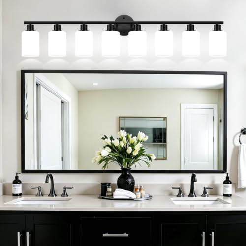 8 Light Bathroom Light Fixtures