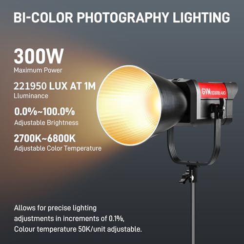 GVM 300W LED Video Light