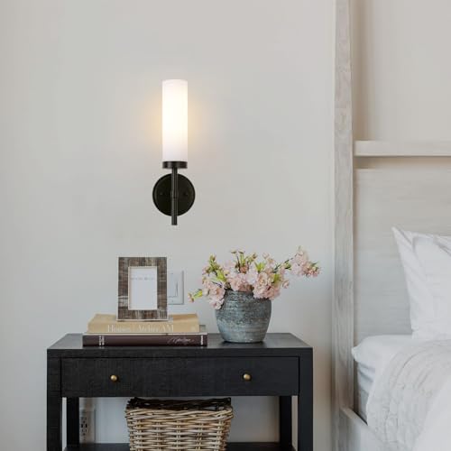 Black Bathroom Wall Sconces Set of 2 (2 Count)