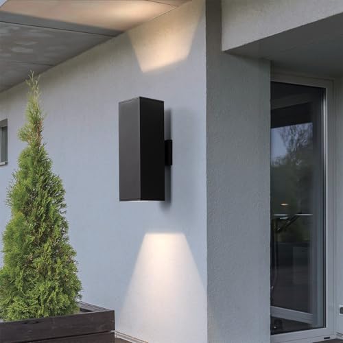 18" Modern Outdoor Porch Light in 2 Lights