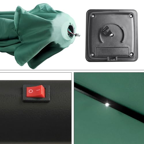 7.5 ft Solar Umbrella
