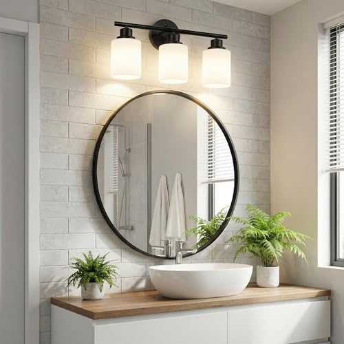 3 Light Bathroom Light Fixtures