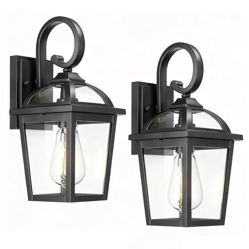 Front Porch Lights Outdoor Wall Lights Exterior Wall Sconce Set of 2 (2 Count)
