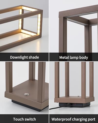 Cordless Waterproof Table Lamps Set of 2 (2 Count)
