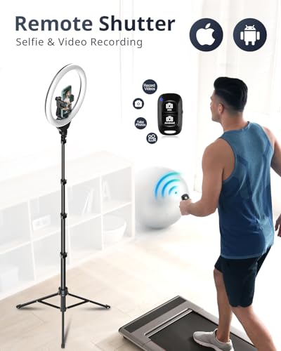 12" LED Ring Light with 62" Tripod Stand