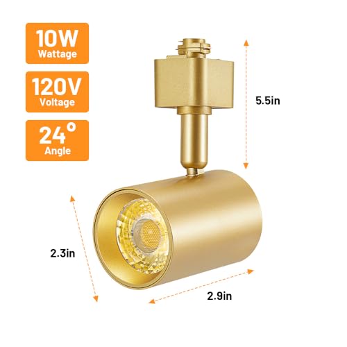 5 Color LED Track Lighting Heads H Type Track Light Heads Dimmable