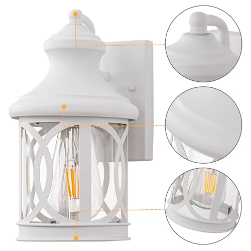 2 Pack Outdoor Wall Lights (2 Count)