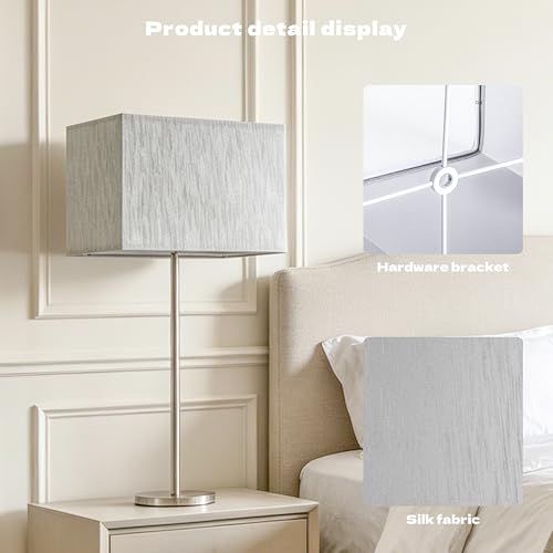 Medium Rectangle Lamp Shades Set of 2 (2 Count)