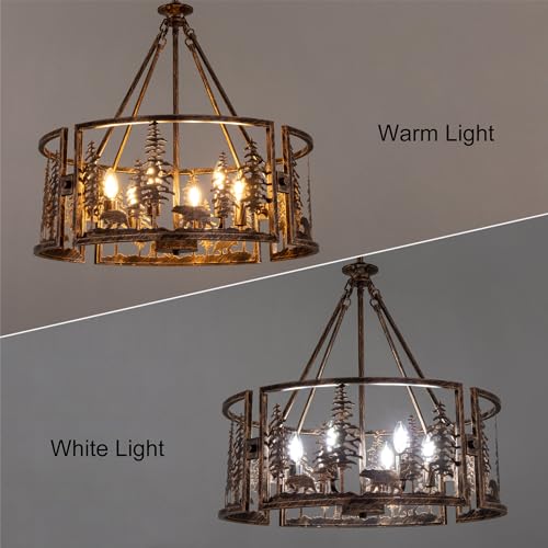Rustic Chandeliers for Dining Room