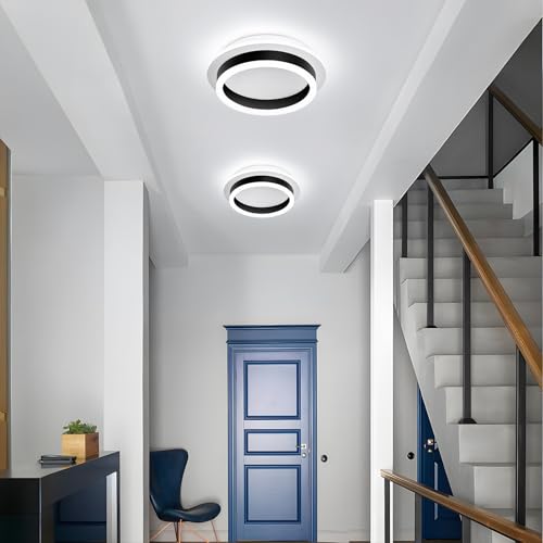 Round Modern LED Flush Mount Ceiling Lamp