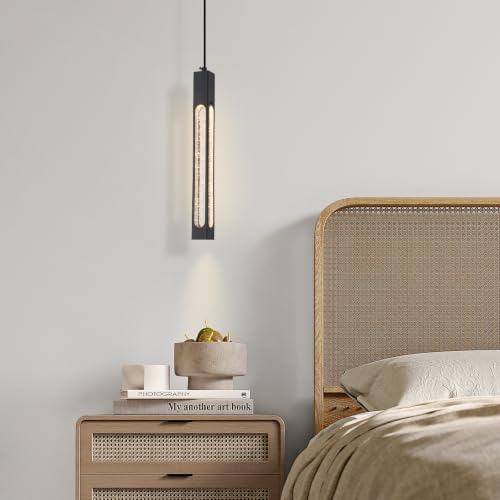 Modern Pendant Lights (Black / 1 Pack)