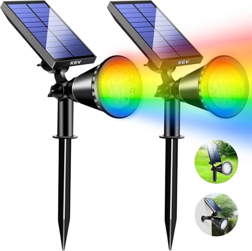Solar Spot Lights Outdoor (2 Count)