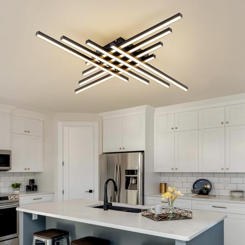 45.7" Modern Ceiling Light with Remote