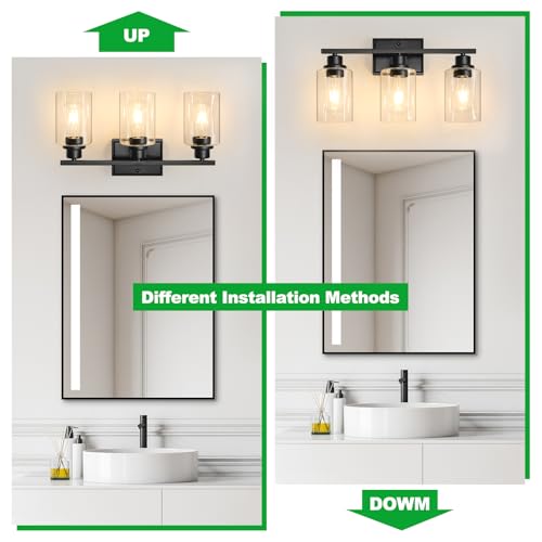 3 Light Bathroom Light Fixtures