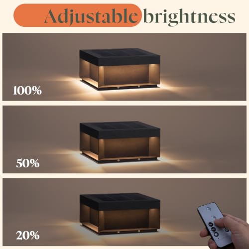 11.8'' Solar Post Lights Outdoor