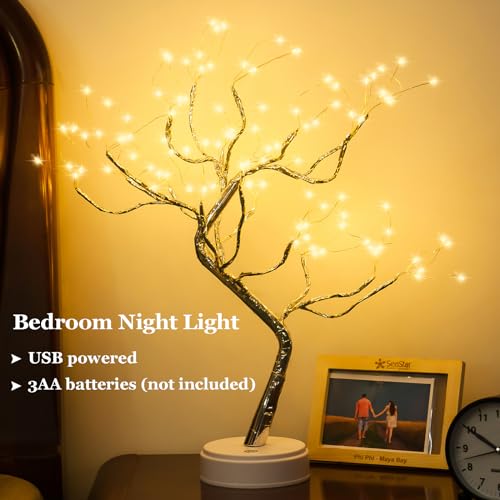 Room Decor 20" 108 LED Tabletop Bonsai Tree Light