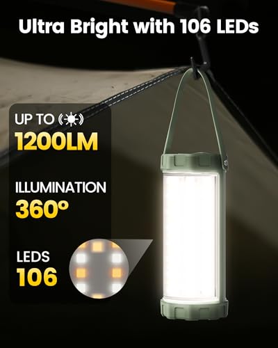 106 LED Camping Lights