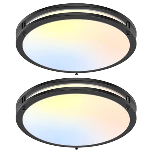 18'' 50W Flush Mount Ceiling Light (2 Count)