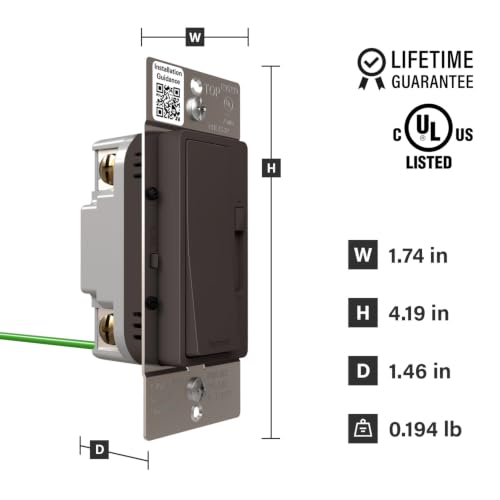 Radiant 150 Watt Dimmer Light Switch