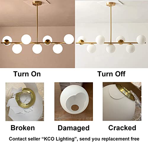 Lighting Modern Brass Linear Chandelier Pendant Light 7
