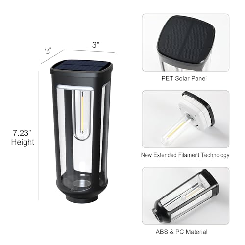 Solar Pathway Lights Outdoor Waterproof