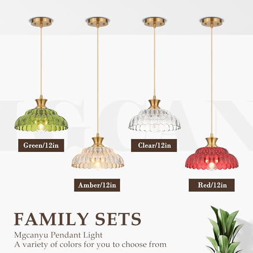 Glass Pendant Lights Kitchen Island