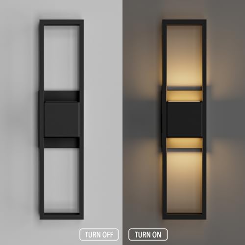 27 Inch Modern Outdoor Wall Lights