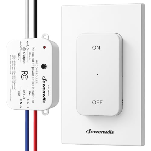 Wireless Light Switch and Receiver Kit