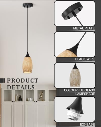 Vintage Art Brown Pendant Lighting