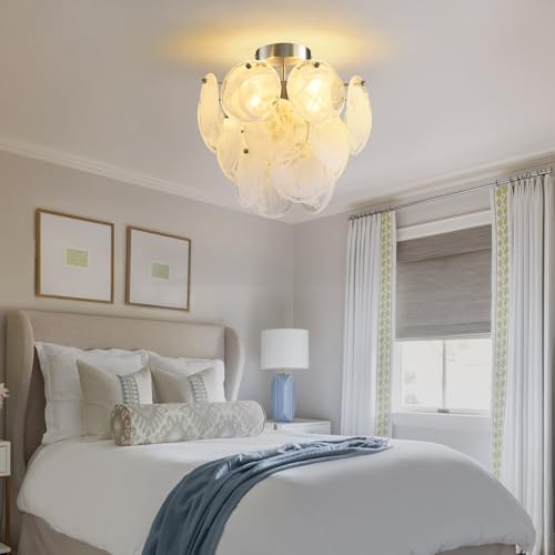 Glass Ceiling Light Fixture