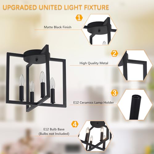 Semi Flush Mount 4