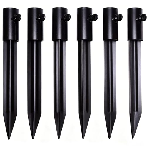 6 Pack Iron Torch Post